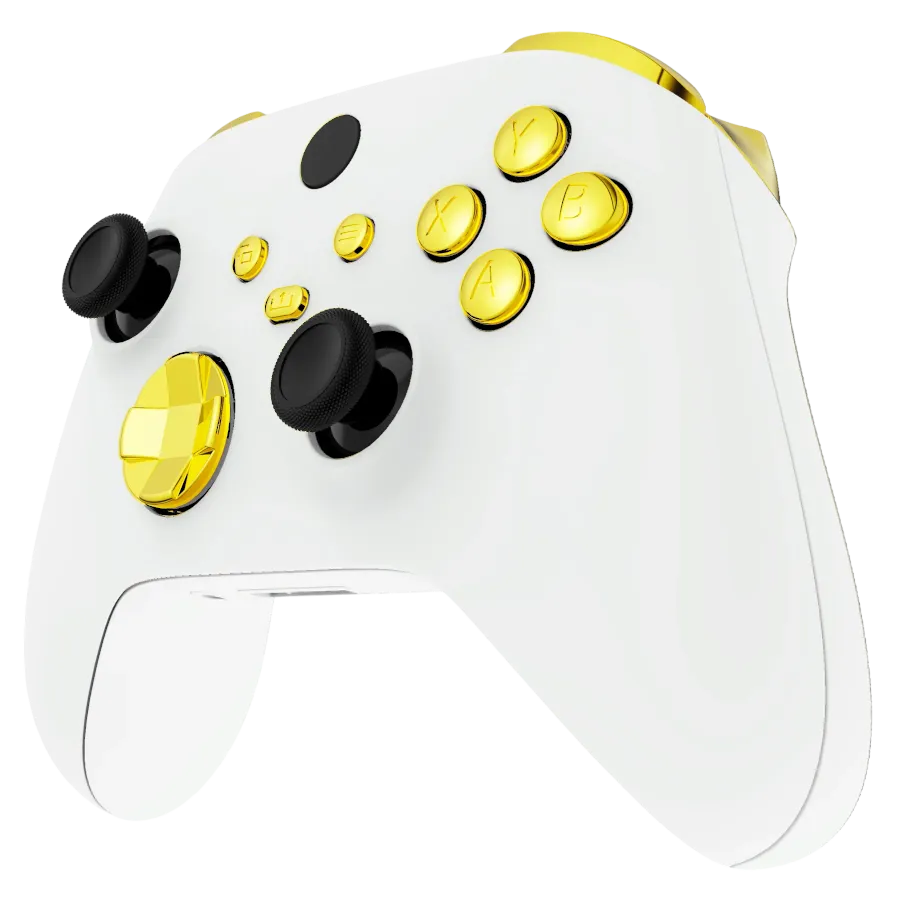 Clever White Gold Xbox controller wit-goud standaard