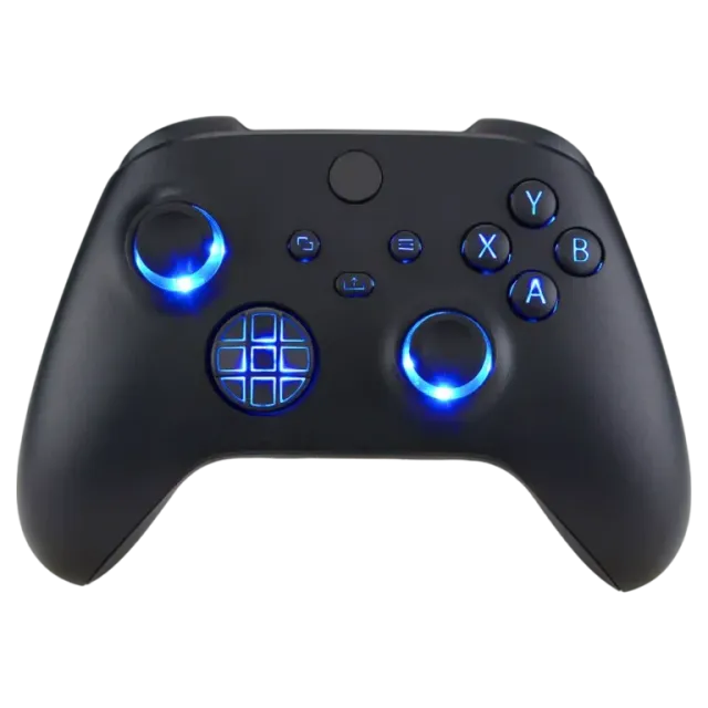 Clever Gaming Pro LED Xbox controller zwart met licht