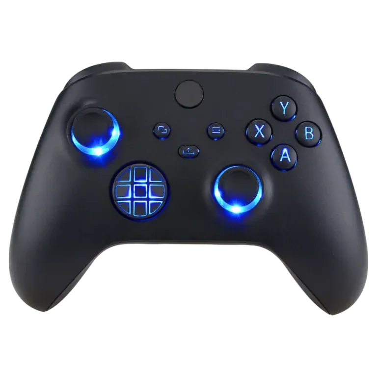 Clever Gaming Pro LED Xbox controller zwart met licht
