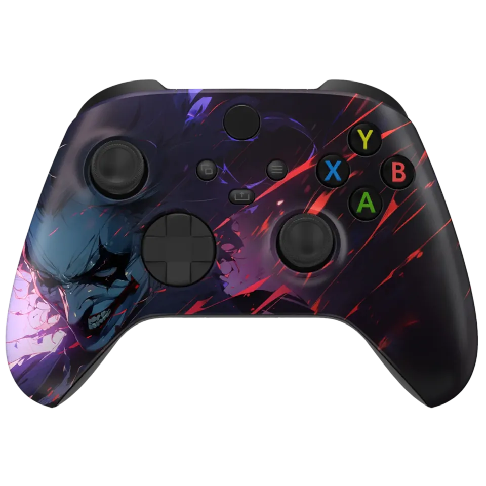 Clever Gaming Xbox Joker Smile controller met Joker design