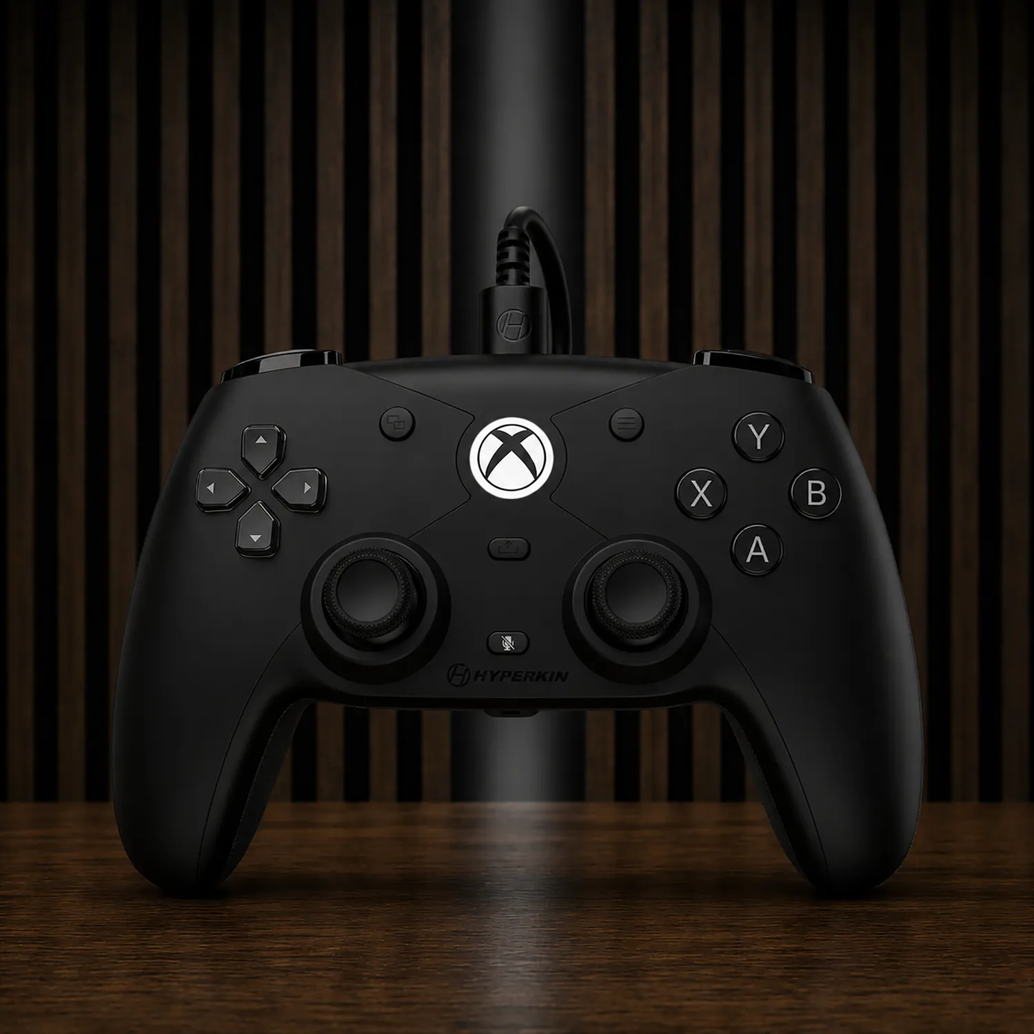 Hyperkin The Competitor bedrade controller zwart Xbox PC