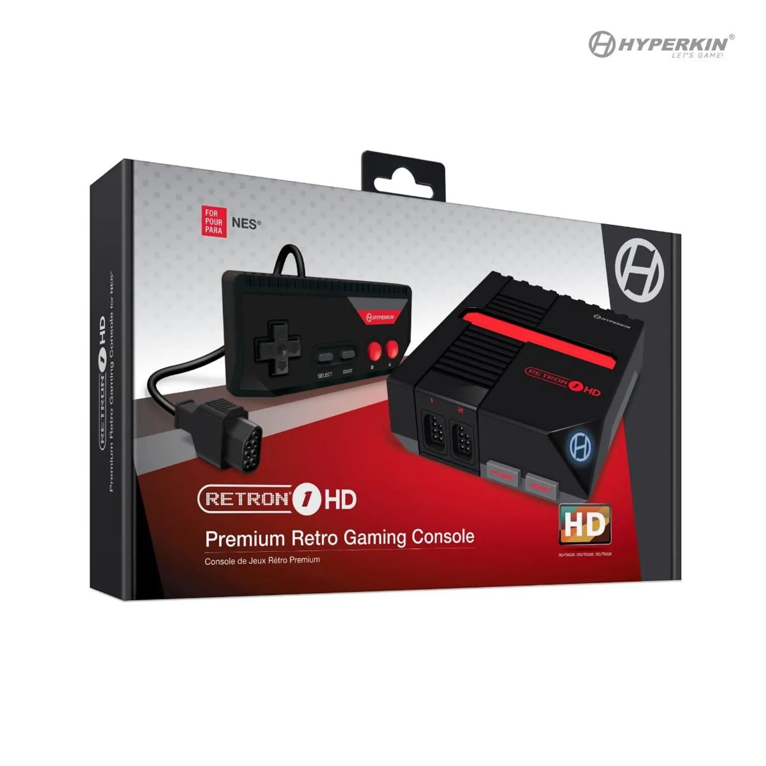 Hyperkin RetroN 1 HD retro console zwart NES HDMI