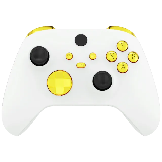 Clever White Gold Xbox controller wit-goud standaard