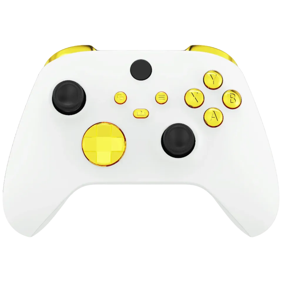 Clever White Gold Xbox controller wit-goud standaard