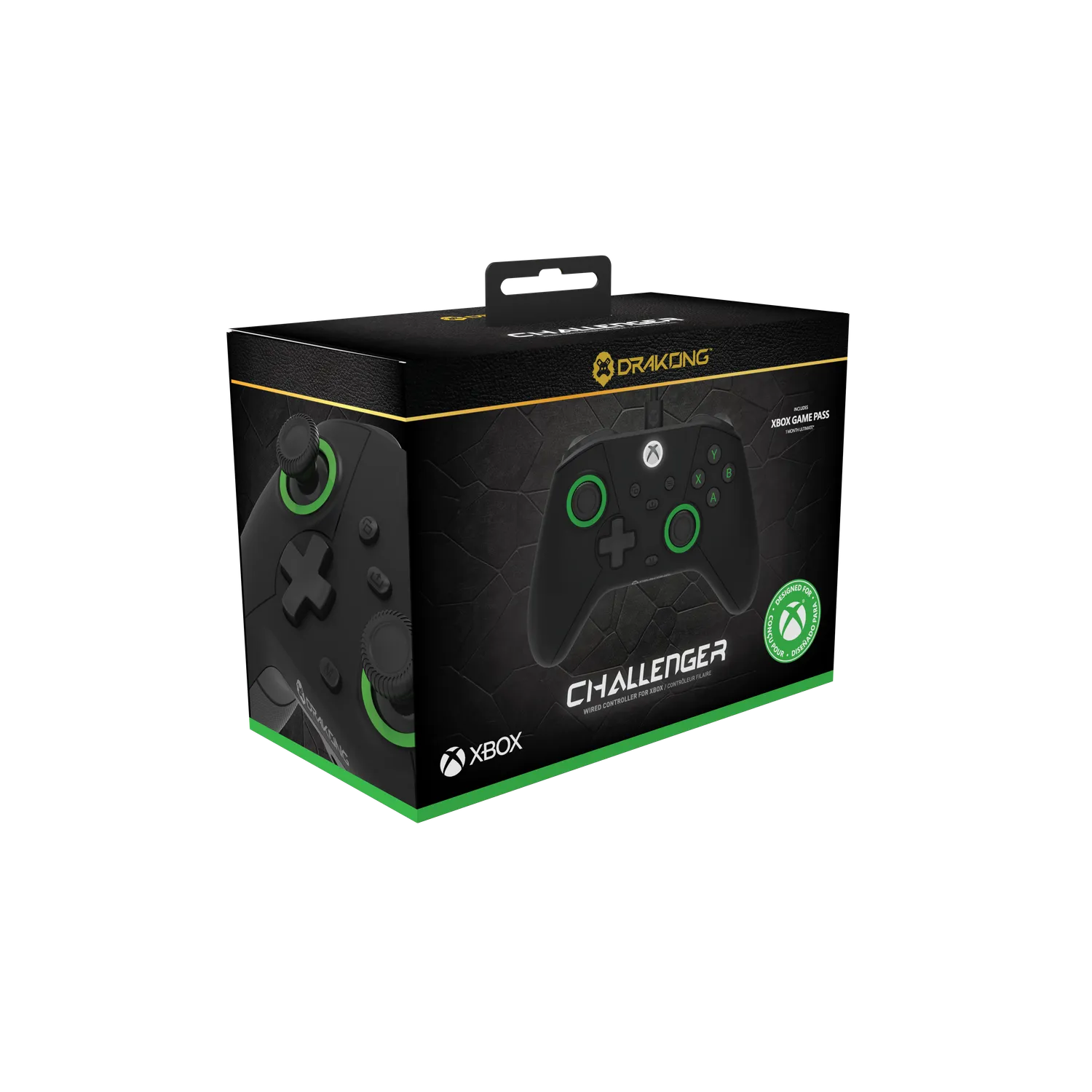 Drakong The Challenger bedrade controller zwart