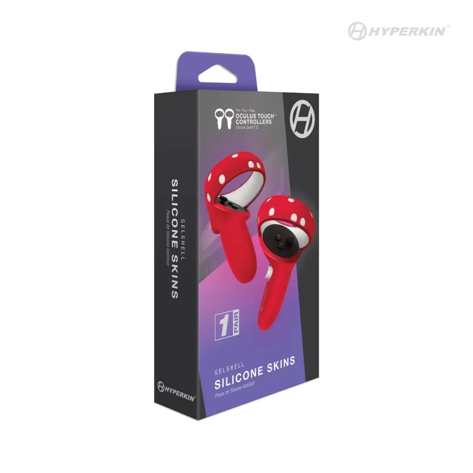 Hyperkin GelShell Quest 2 controller hoes rood antislip