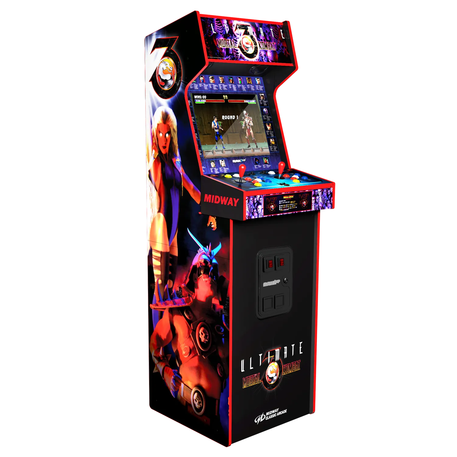 Arcade1Up Ultimate Mortal Kombat 3 Supreme arcadekast 19 inch