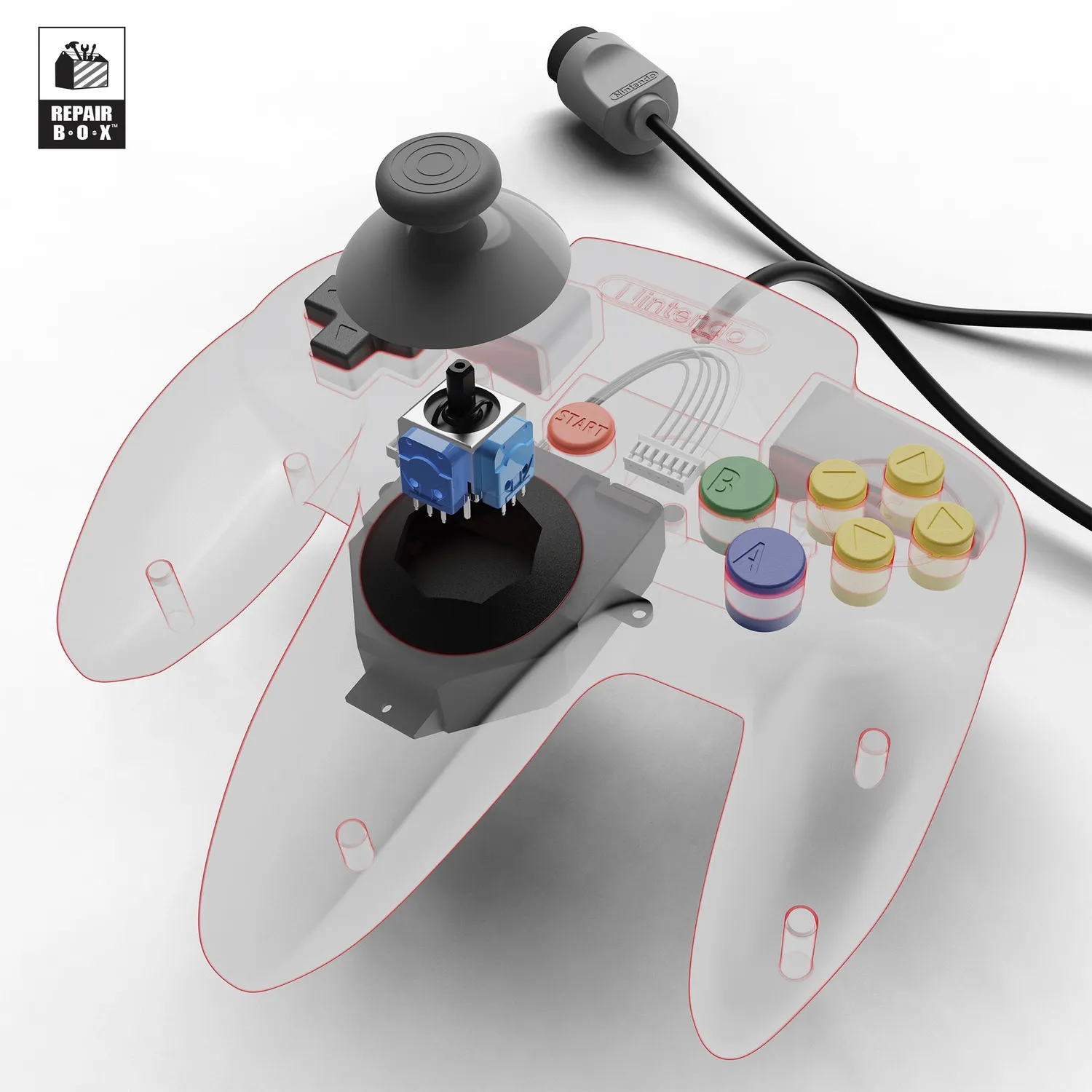 Hyperkin Hall Effect joystick N64 GameCube-stijl