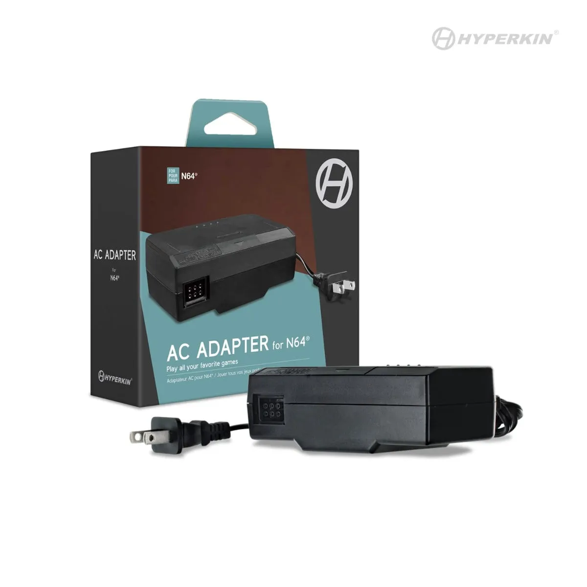 Hyperkin AC Adapter voeding N64 dual voltage