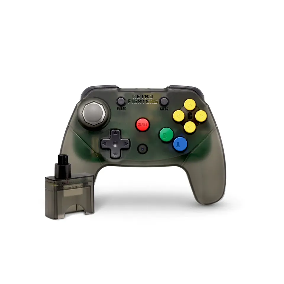Retro Fighters Brawler64 controller N64 draadloos 2,4 GHz