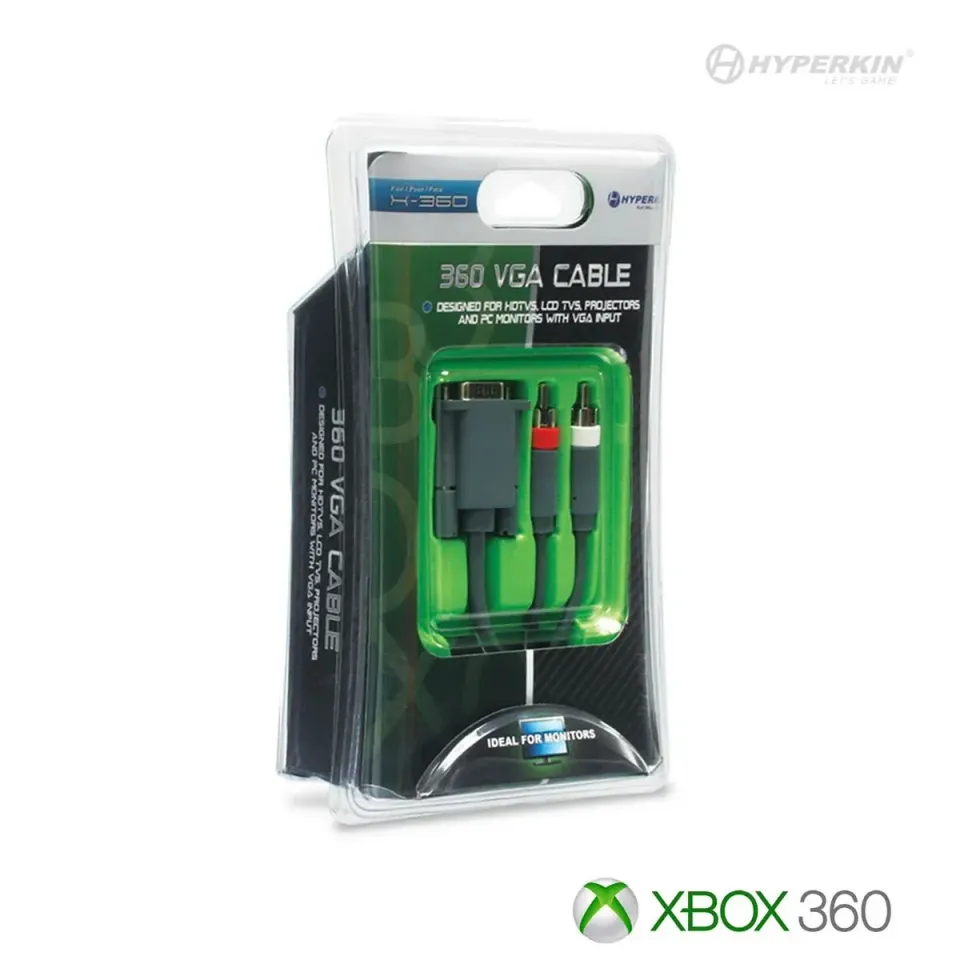 Hyperkin HD VGA-kabel voor Xbox 360 HDTV Monitor