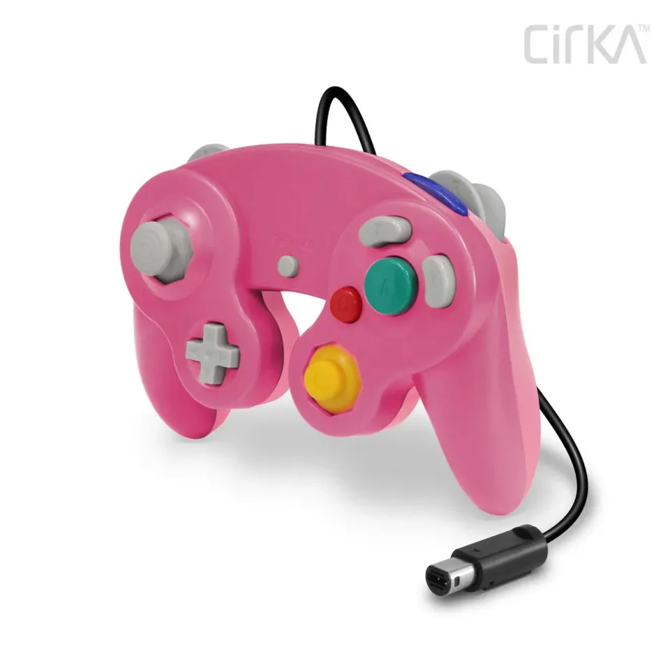 Hyperkin CirKa controller bedraad Bubblegum Pink GameCube