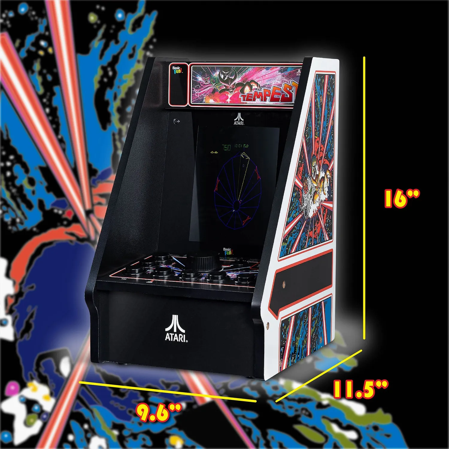 Arcade1Up Atari Tempest Countercade arcadekast 8 inch