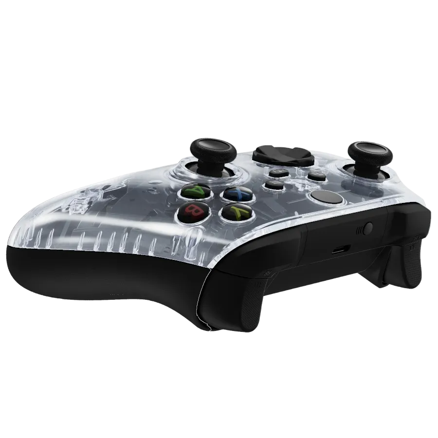 Clever Gaming Clear Xbox controller transparant