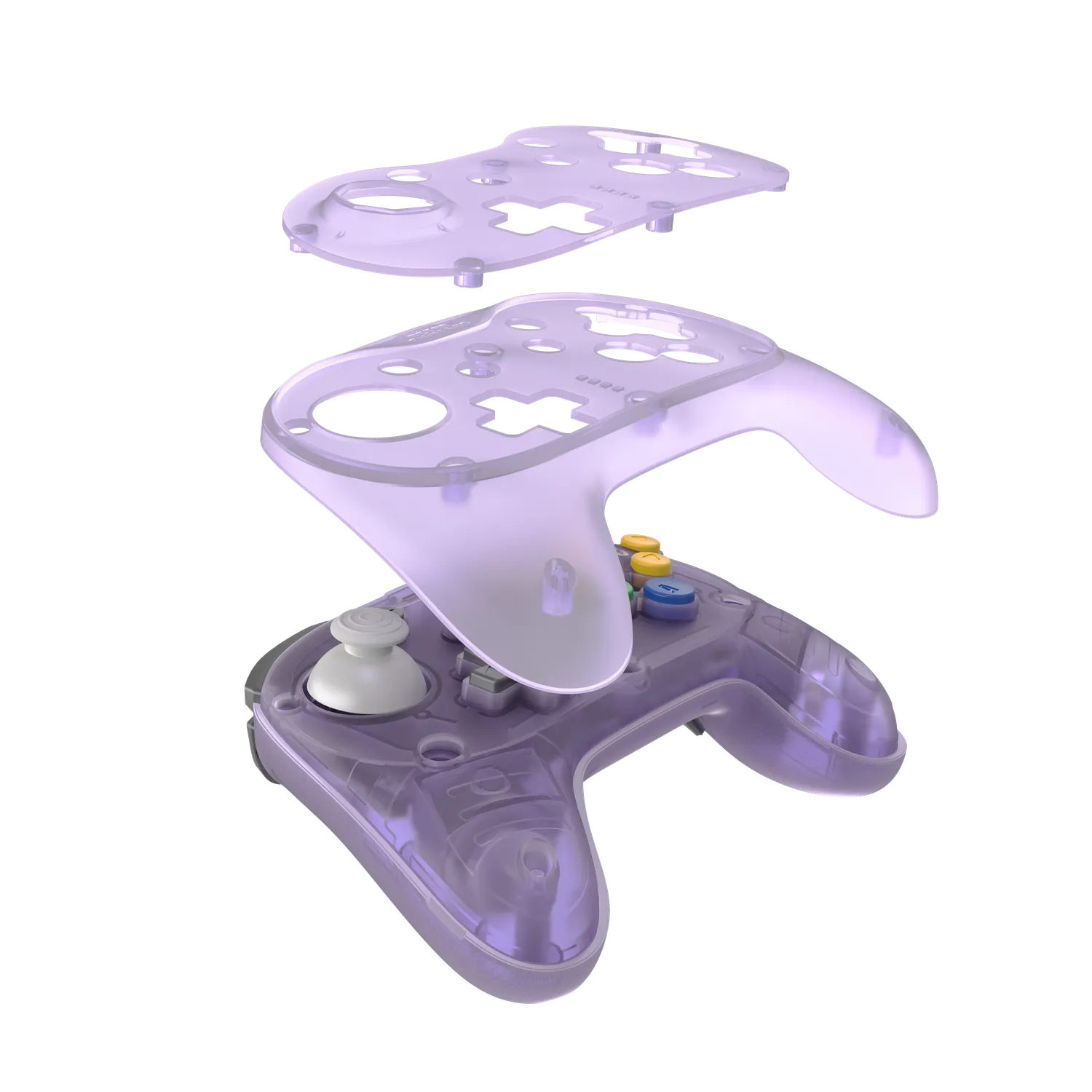 Hyperkin Brawler64 Pro N64 Controller Atomic Purple draadloos