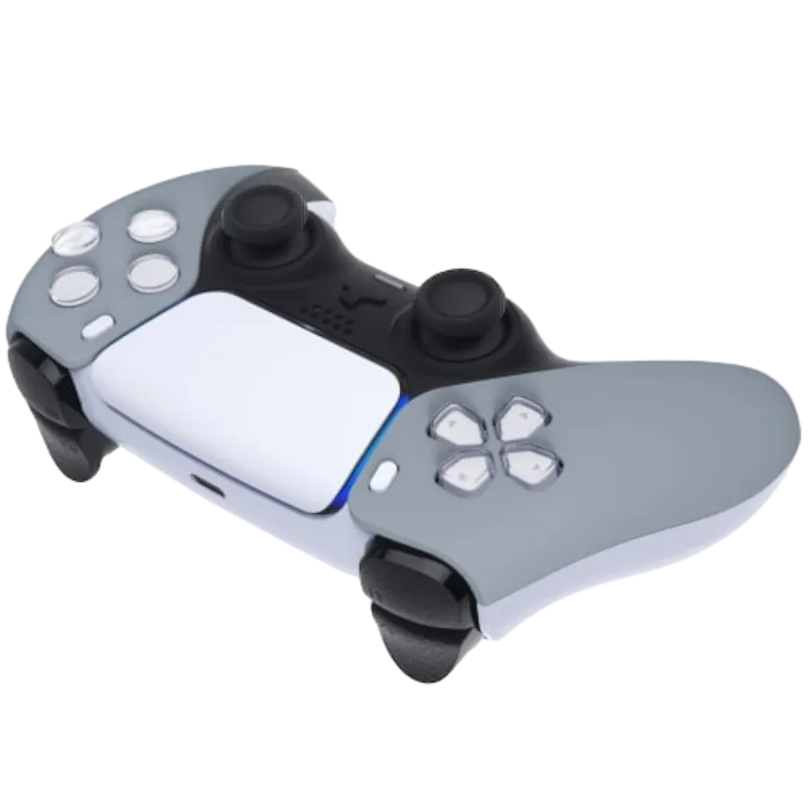 Clever Gaming Faded Gray PS5 controller grijs design