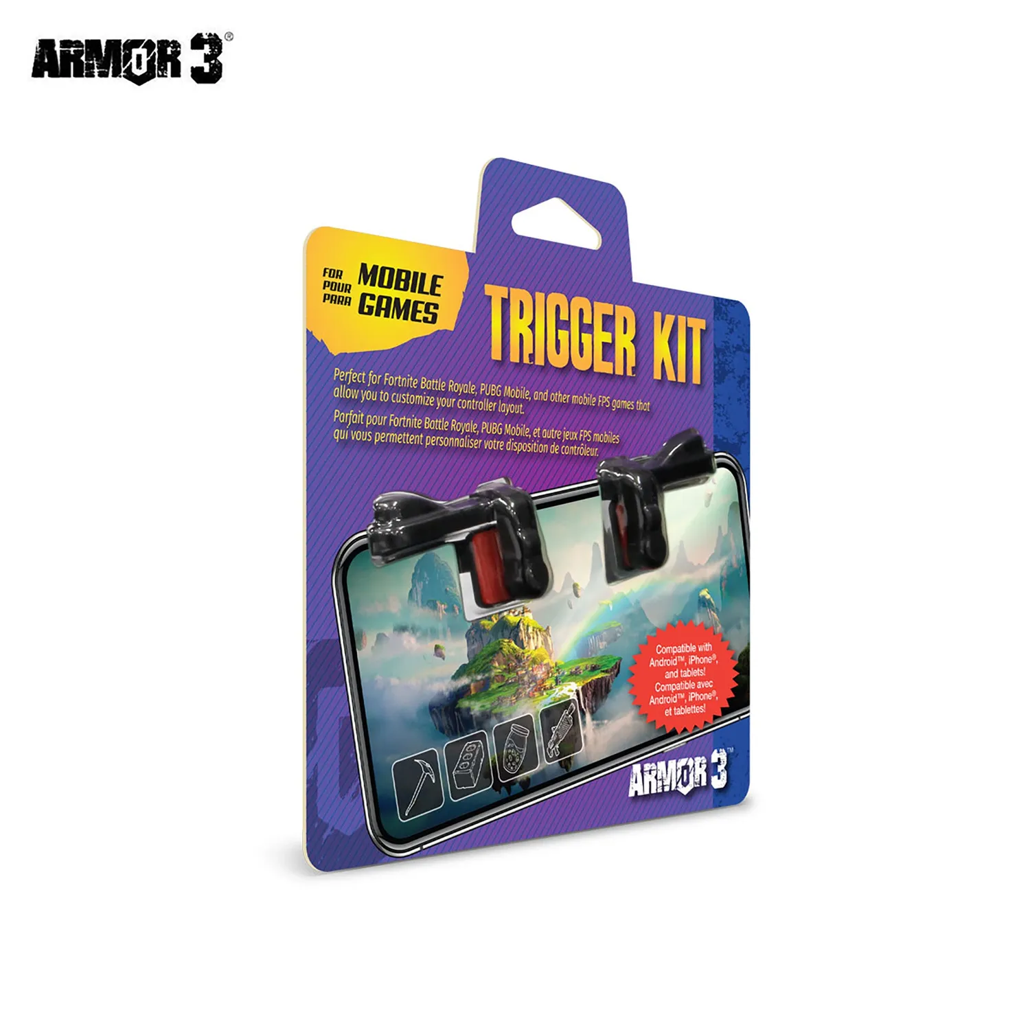 Hyperkin Armor3 Trigger Kit mobiele triggers 2 stuks klem