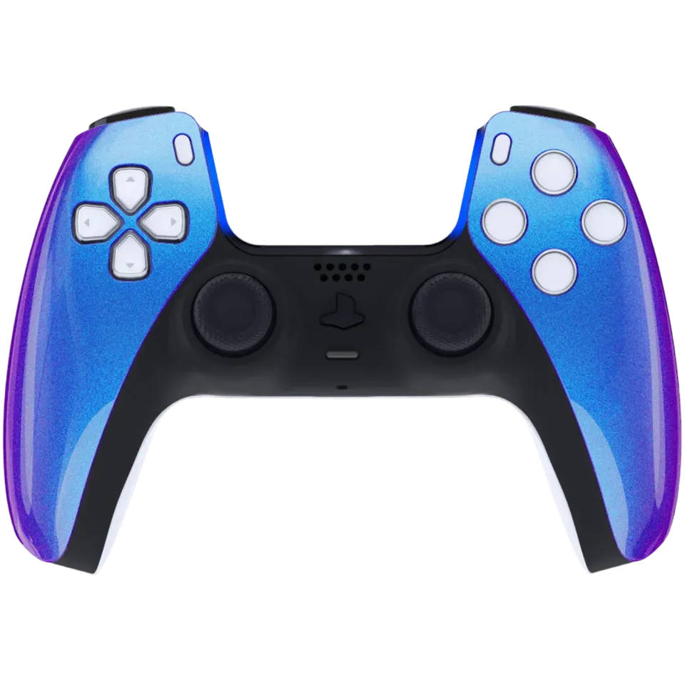 Clever Gaming Chameleon Blue front shell blauw