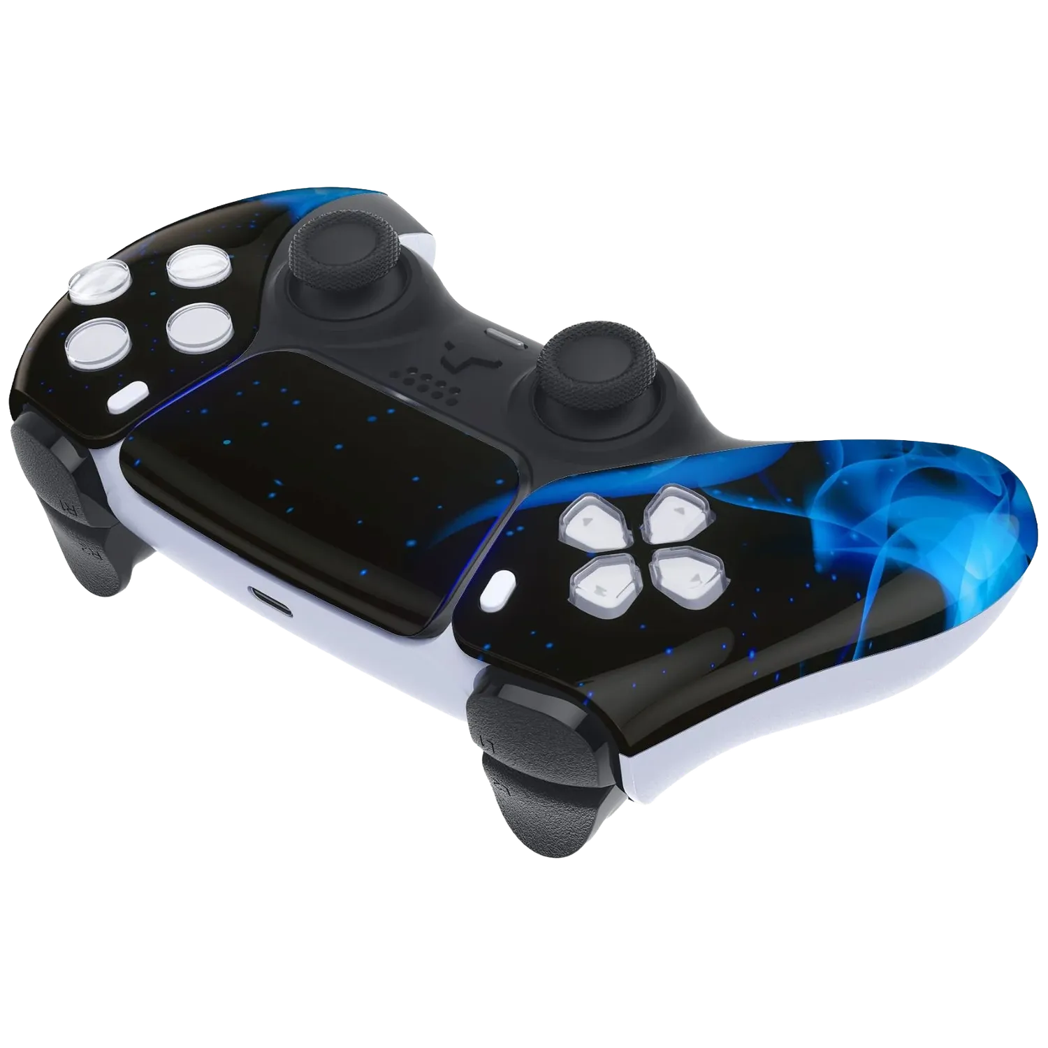 Clever Gaming Blue Flame PS5 controller vlam