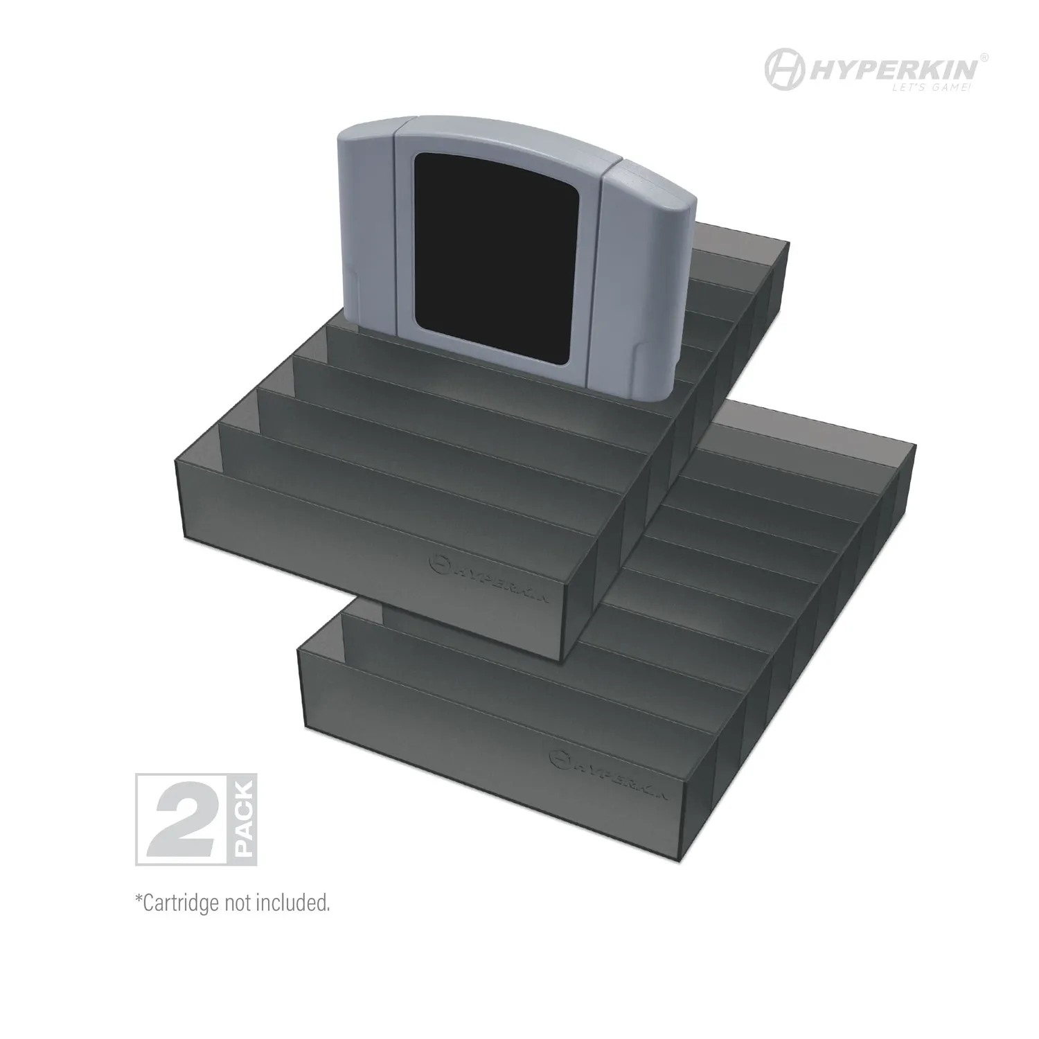 Hyperkin N64 cartridge stand 10 stuks 2-pack