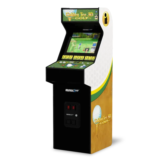 Arcade1Up Golden Tee 3D Deluxe arcadekast 8 games trackball