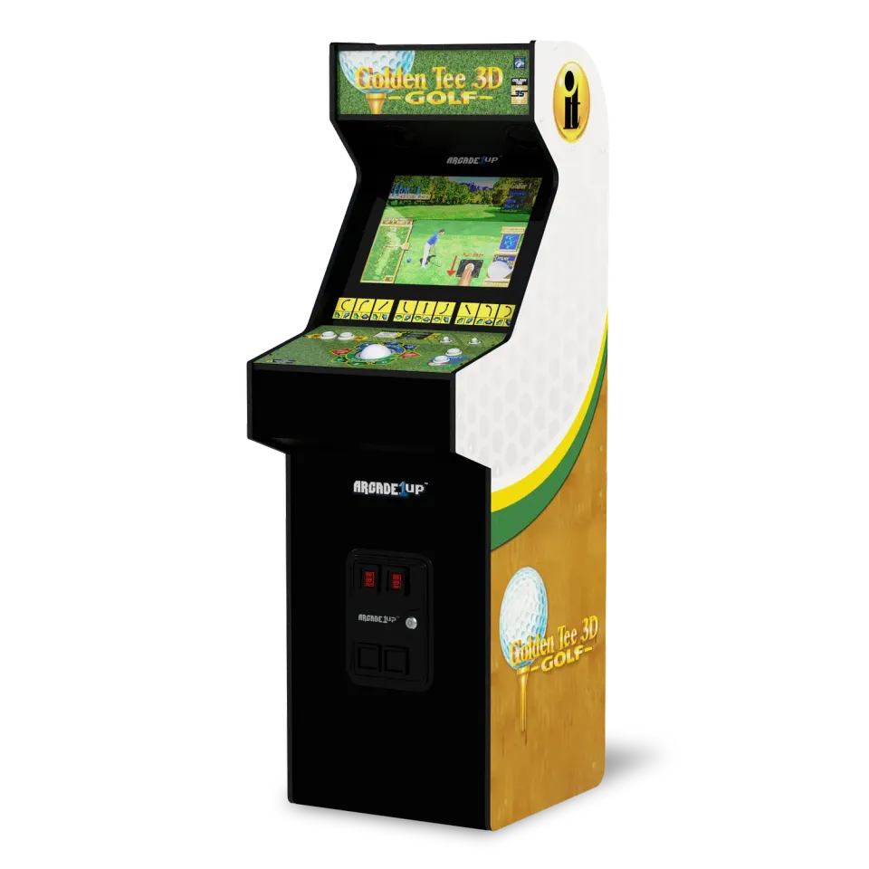 Arcade1Up Golden Tee 3D Deluxe arcadekast 8 games trackball