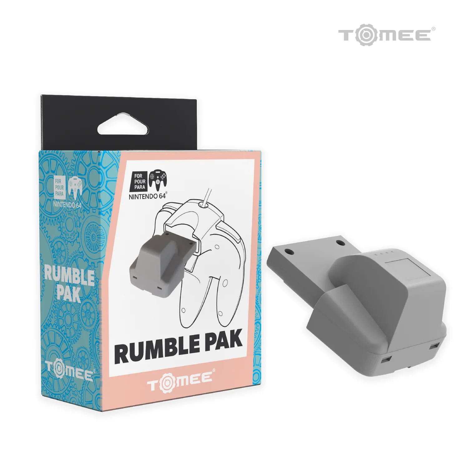 Tomee Rumble Pak N64 rumble pak met trilling