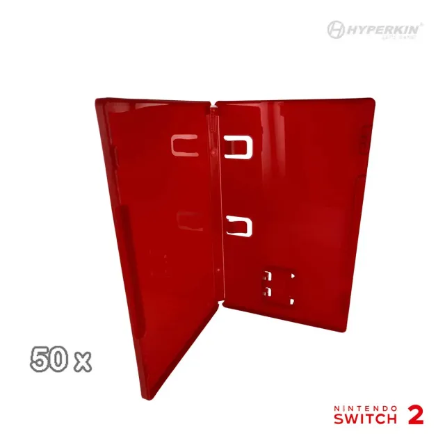 Hyperkin gamecase Nintendo Switch rood 50 stuks