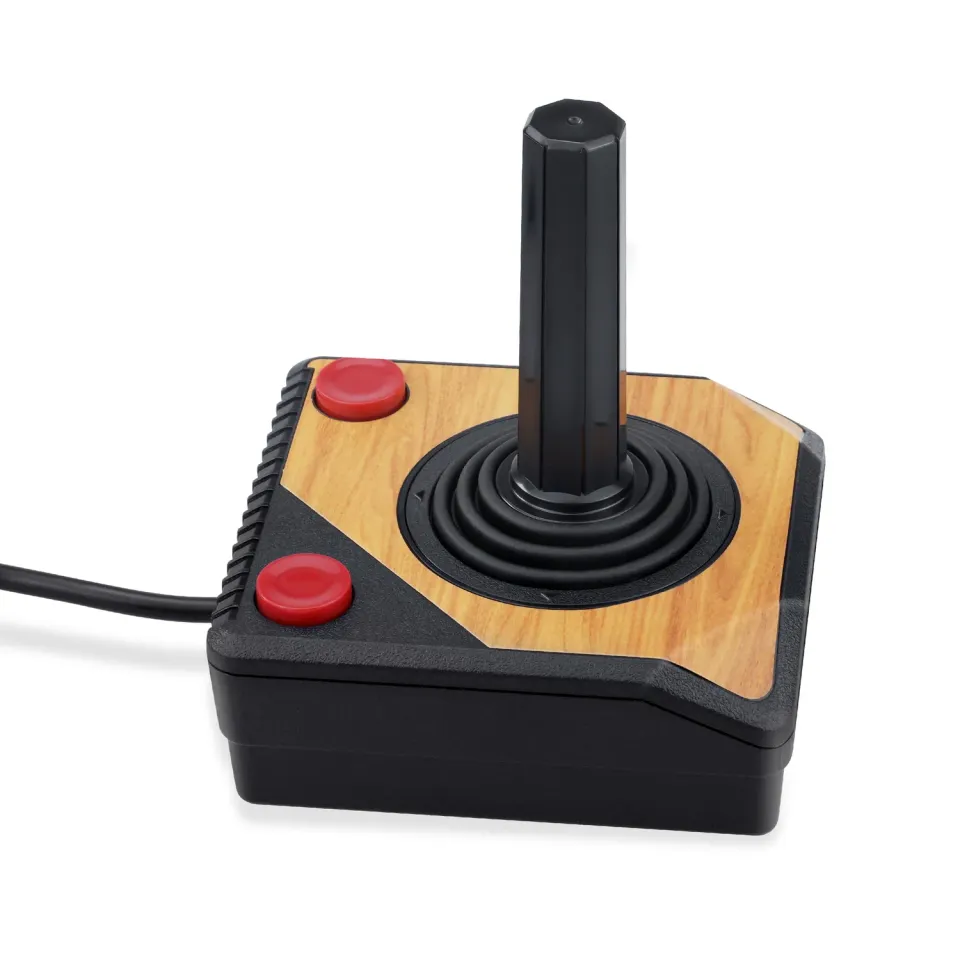 Hyperkin Trooper gamepad bedraad zwart Atari 2600