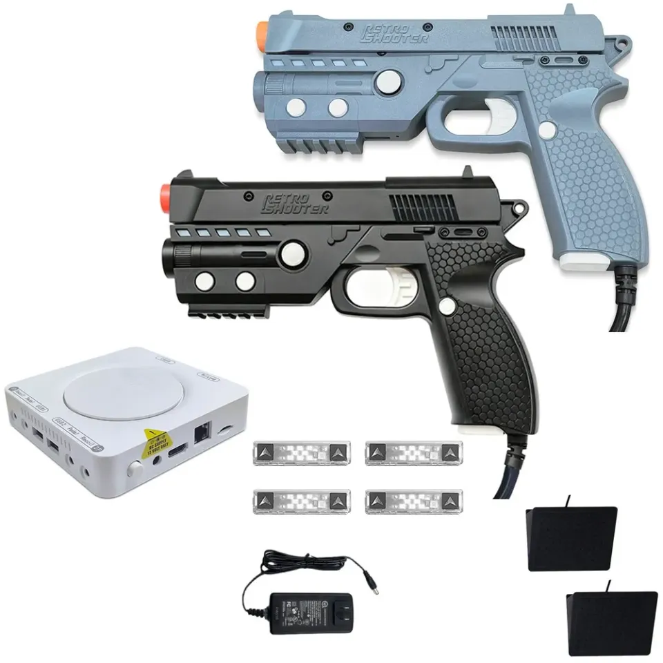 Retro Shooter RS3 Reaper Pro light gun set 2 stuks