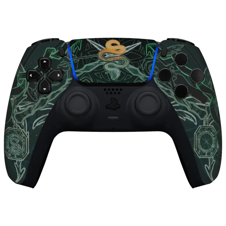 Clever Gaming Viper Elite PS5 controller donkergroen