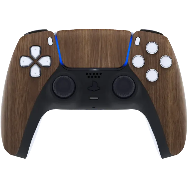 Clever Gaming PS5 Grain Wood controller hout look
