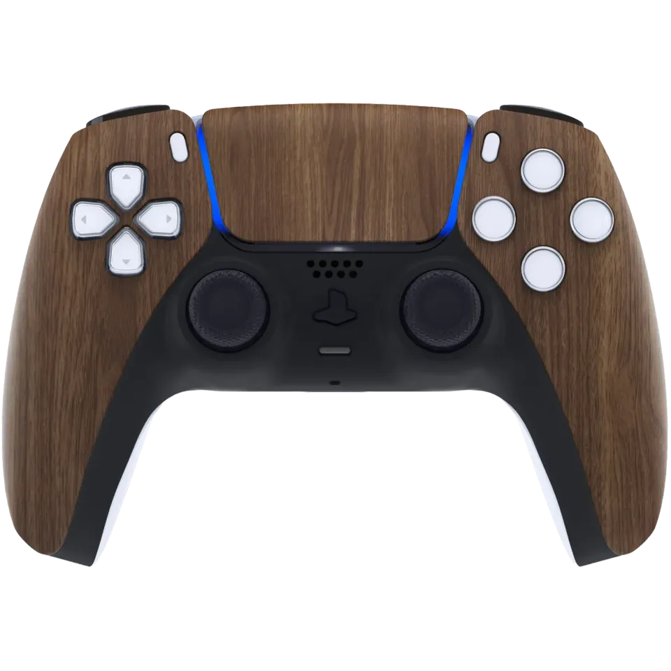 Clever Gaming PS5 Grain Wood controller hout look