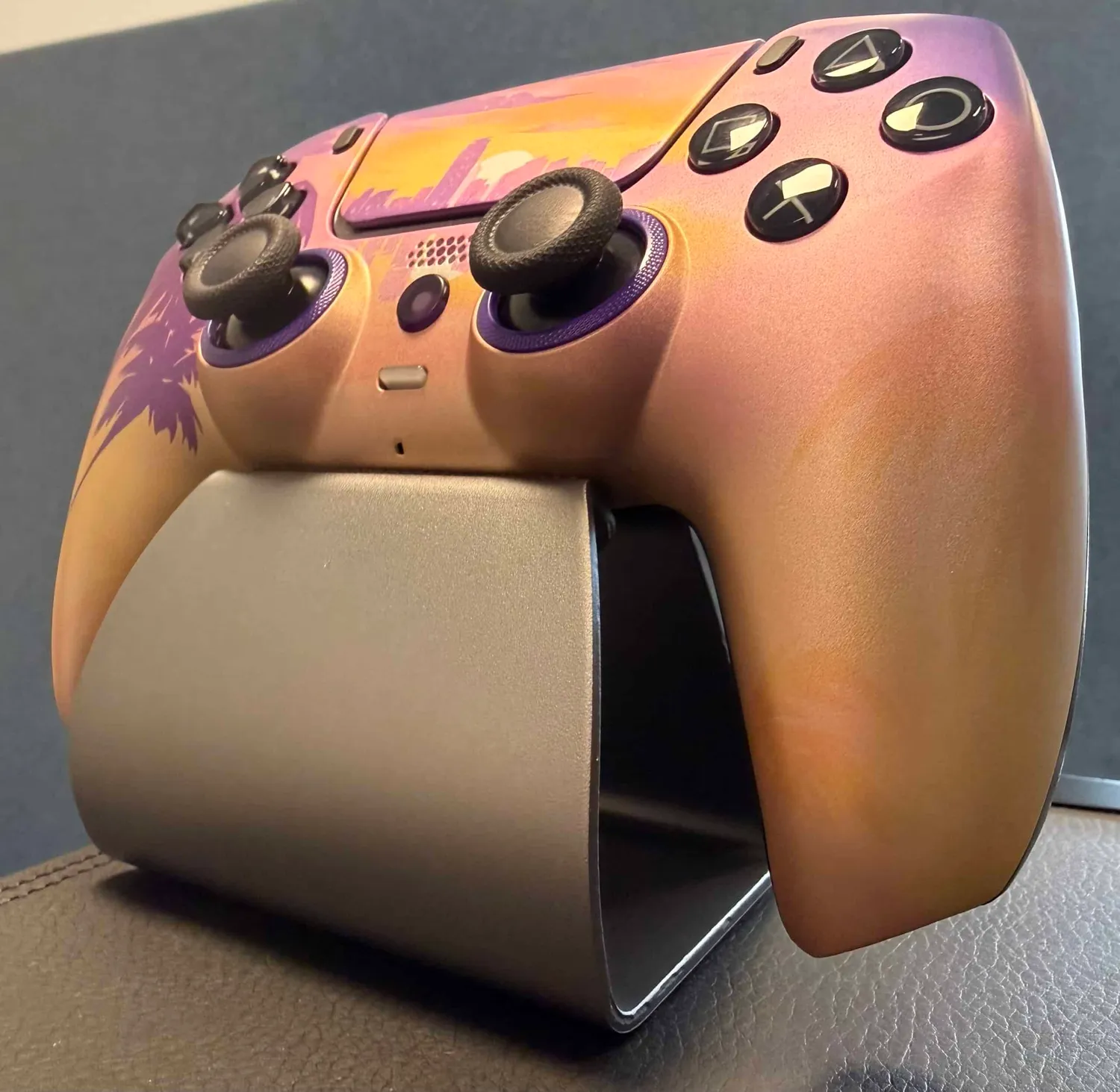 Clever Gaming Controller Standaard metaal grijs