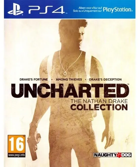 Sony PlayStation 4 Uncharted Nathan Drake Collection game