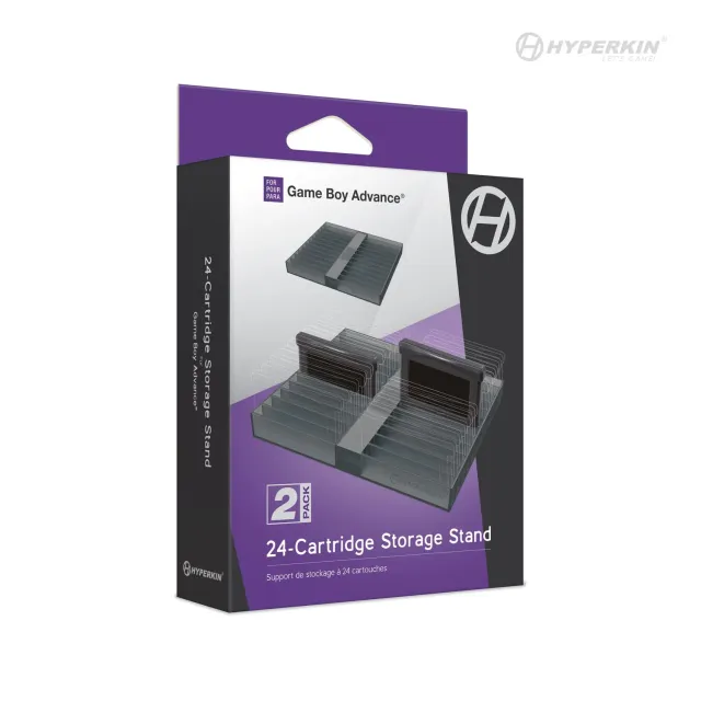 Hyperkin 24-cartridge opbergstandaard 2-pack Game Boy