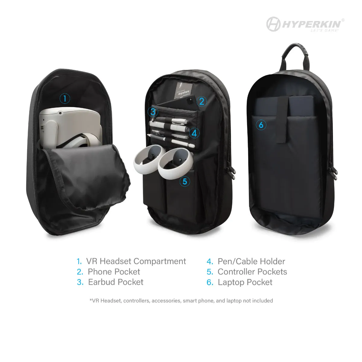 Hyperkin Otherworld VR-headset rugzak opbergtas