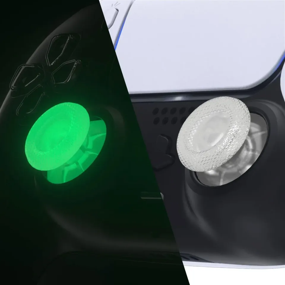 Clever Gaming Thumbsticks glow in the dark transparant 2 stuks