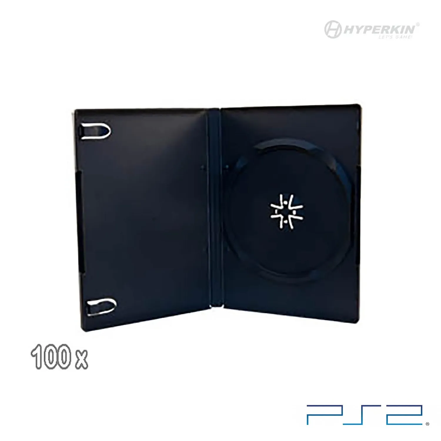 Hyperkin Game Case PlayStation 2 gamehoes 100 stuks plastic
