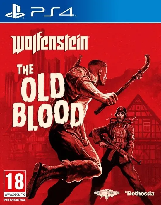 PlayStation 4 Wolfenstein Old Blood PS4 game shooter