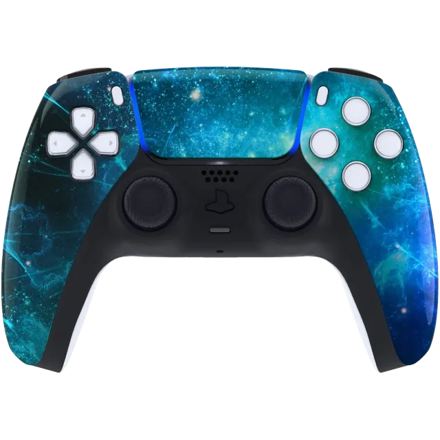 Clever Gaming Vortex PS5 controller draaikolk print