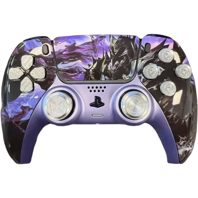 Clever Gaming Silver Knight PS5 controller zwart zilver