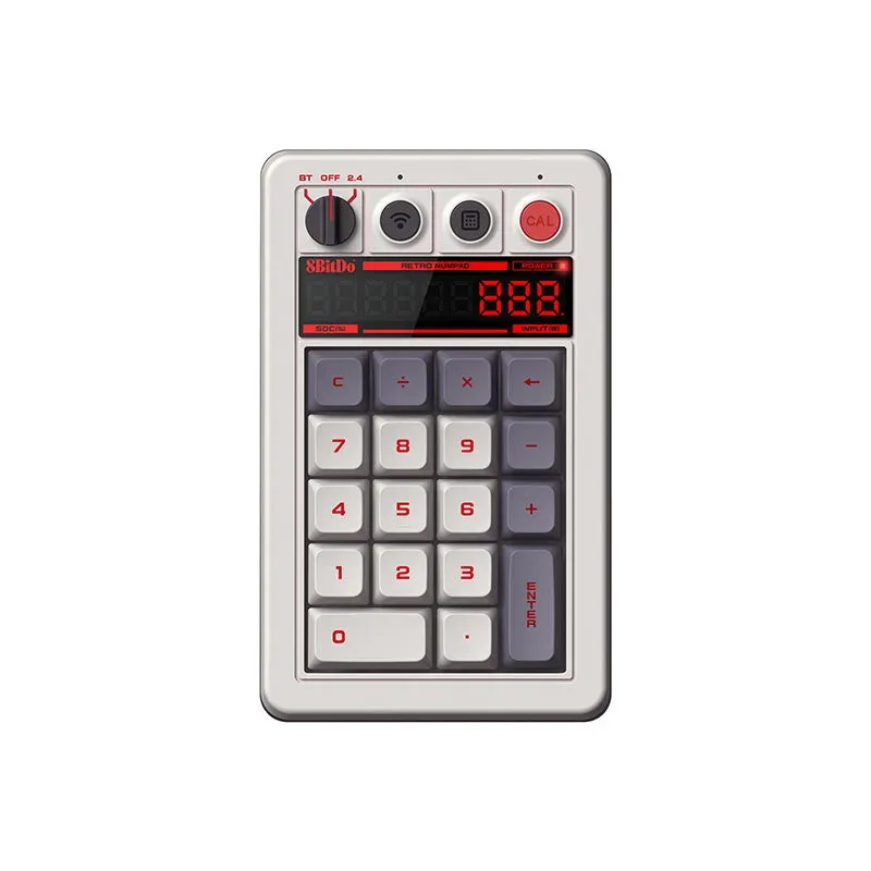 8BitDo Retro 18 Numpad N Edition mechanisch draadloos