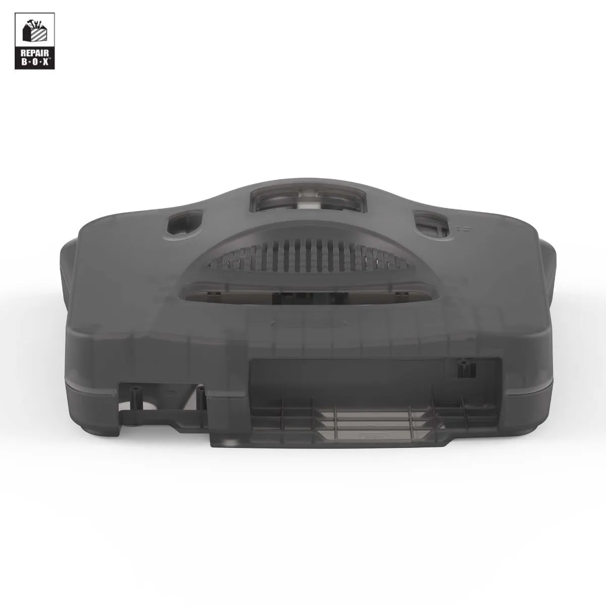 Hyperkin N64 behuizing transparant Smoke Gray shell