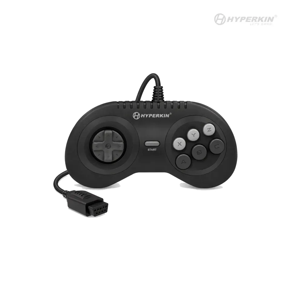 Hyperkin Squire controller Genesis bedraad 3m 6-knops