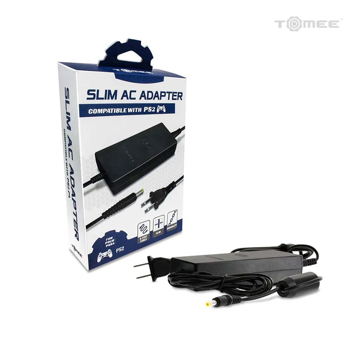 Hyperkin PS2 Slim AC adapter voeding compleet