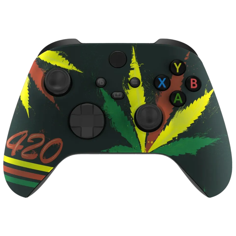 Clever Gaming Xbox 420 Weed controller wiet design