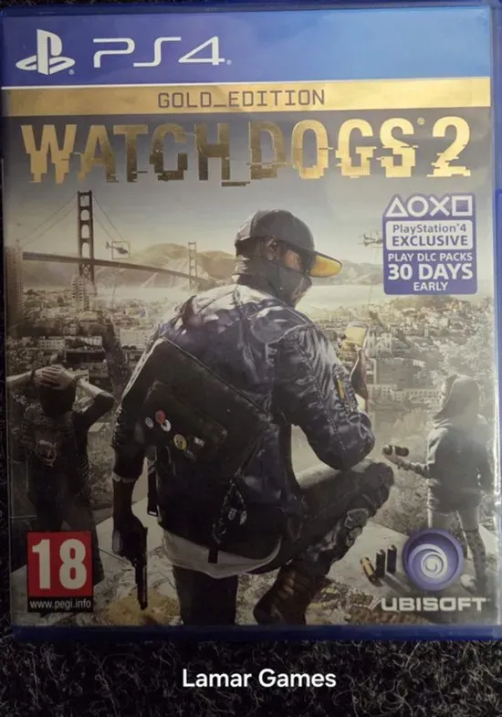Sony PlayStation 4 Watch Dogs 2 game action