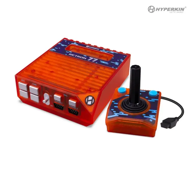 Hyperkin RetroN 77 retro console Atari 2600 HDMI 720p amber