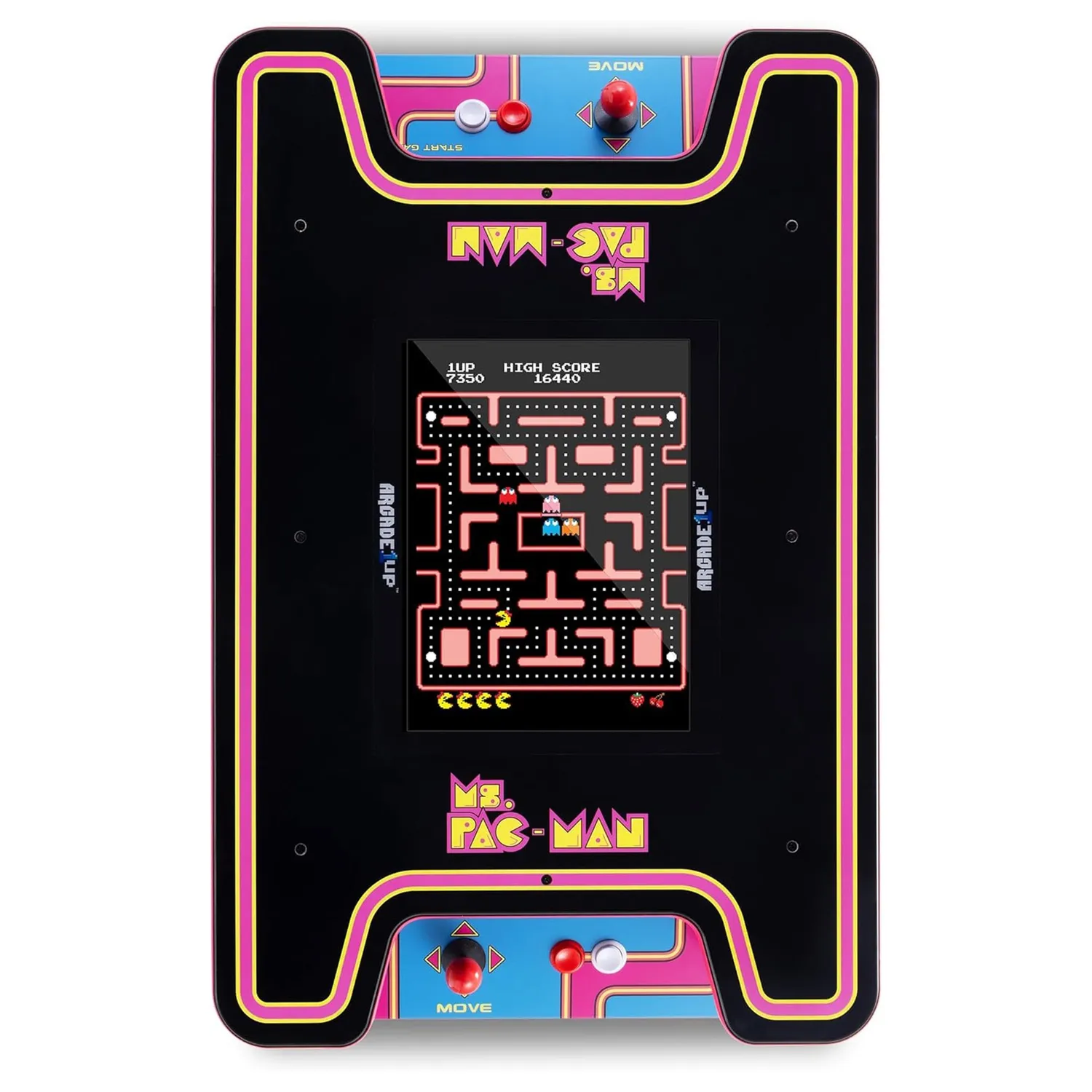 Arcade1Up Ms. Pac-Man cocktail arcadetafel 12 games